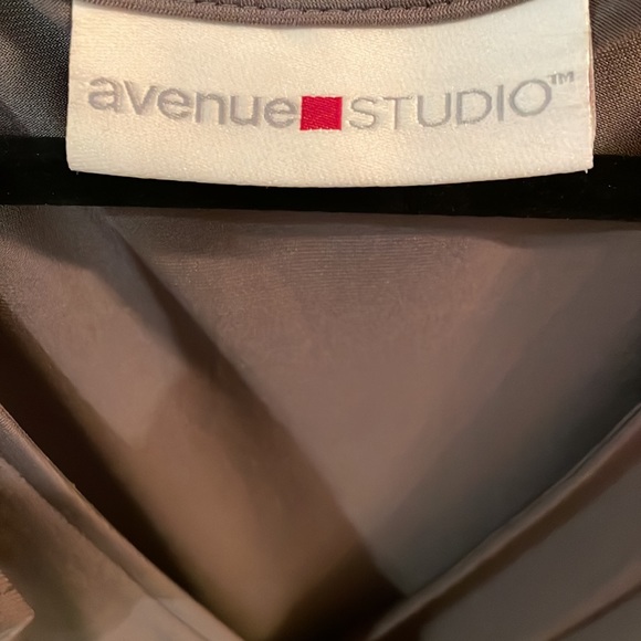 Gray Ruffled Dress - Picture 3 of 7